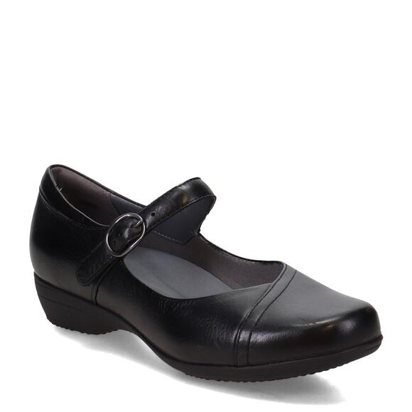 DANSKO Fawna Classic Mary Jane Milled Nappa Leather in Black Women's Size 39 = 8 - Picture 1 of 15